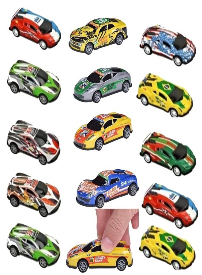TodFod 12-in-1 Assorted Metal Cars & Vehicles 12-Pack - Alloy Pull Back Racing, Mini Die-Cast Car Collection Set-Multi-Theme Die-Cast Cars for Boys & Girls - Image 3